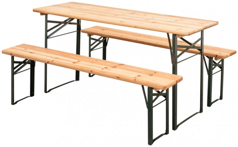 Pivní set z kovové konstrukce
